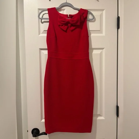 open lace back dress Karl Lagerfeld Red Silk Blend Mini Dress  Moore Vintage Archive